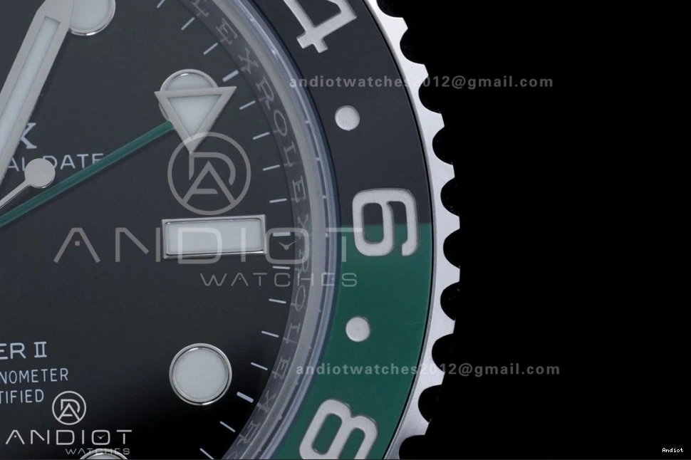New Best VTNR 1:1 126720 Edition Bracelet on GMT Jubilee II LHD 904L ARF Master V2 SH3285 SS 0322